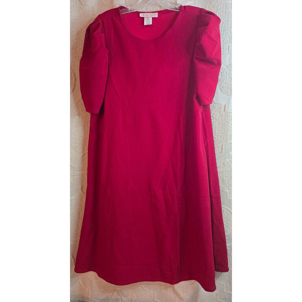 #234 Brand New Without Tags Women's Sweet Adelyn Boutique Red Dress Size XL